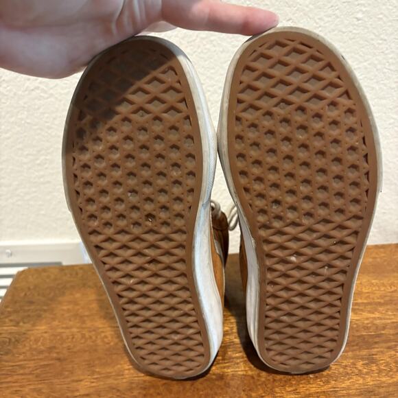 Vans Sk8-Hi Shoes Women 6 Men 4.5 Brown Suede High Top Scotchgard Skate Classic - Picture 9 of 10